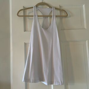 Lululemon white racer back white tank
